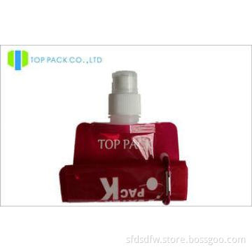 Gravure Printing Stand Up Pouches With Spout , Washing Liqu